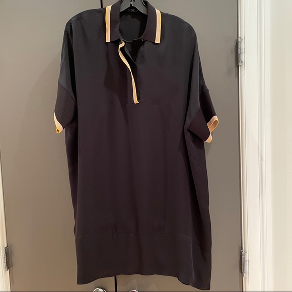 Rag and Bone oversized polo shirt dress